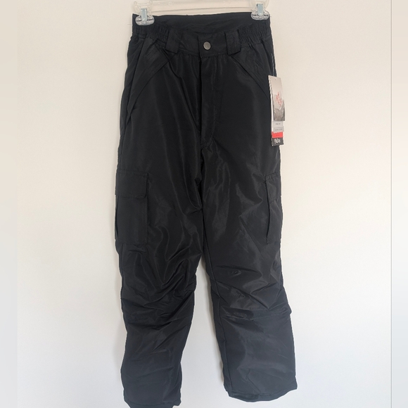 Pulse Other - NWT Pulse Youth Insulated Snow/Ski Pants in Black | Large Pockets Adjustable